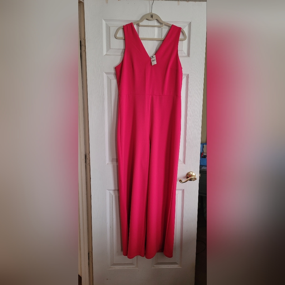 Express Pink Jumpsuit Size L